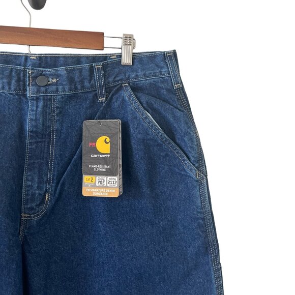 Carhartt NEW Flame Resistant Carpenter Utility Jeans Size 36 x 30 - Picture 6 of 16